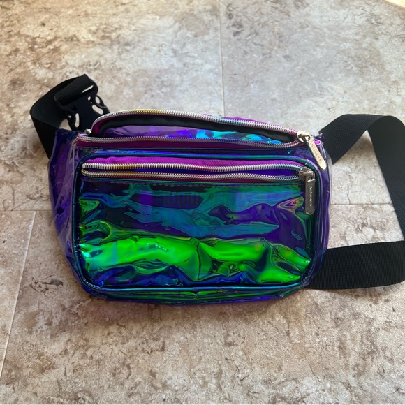 SoJourner Bags Holographic Clear Fanny Pack Poshmark